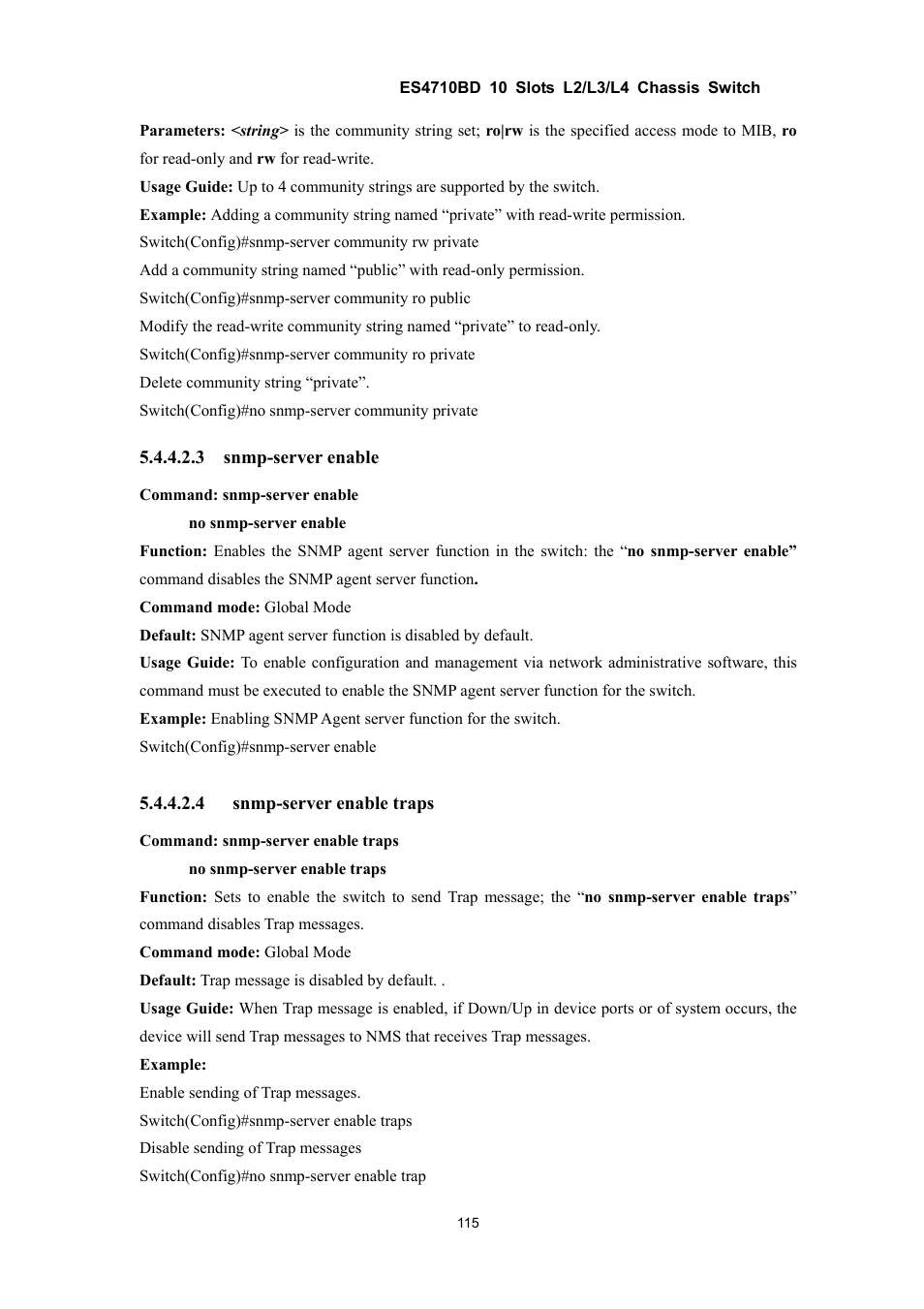 Accton Technology ES4710BD User Manual | Page 116 / 547
