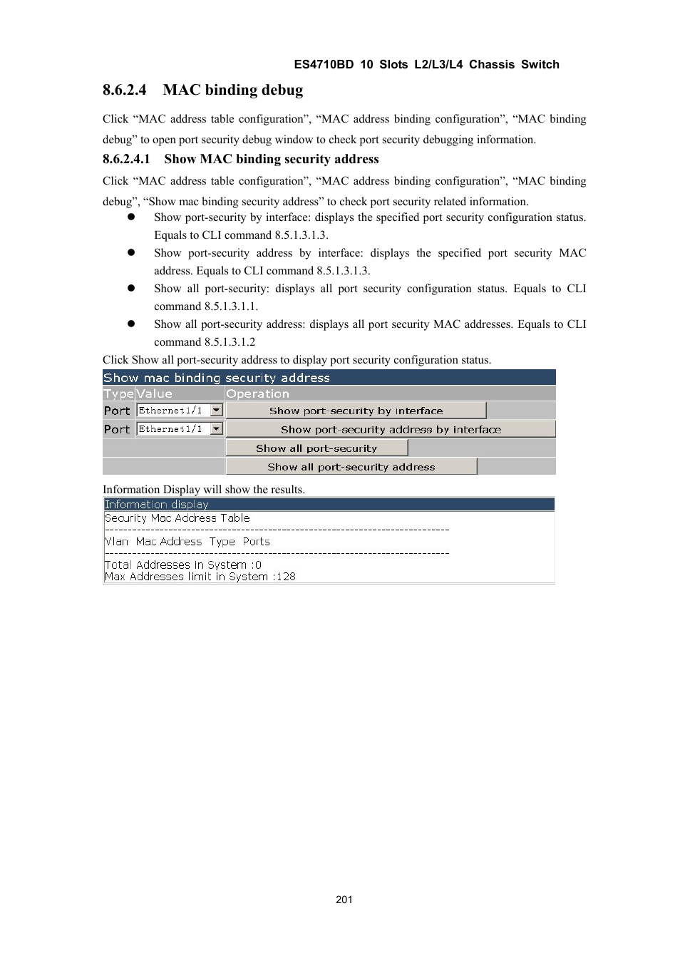 4 mac binding debug | Accton Technology ES4710BD User Manual | Page 202 / 547