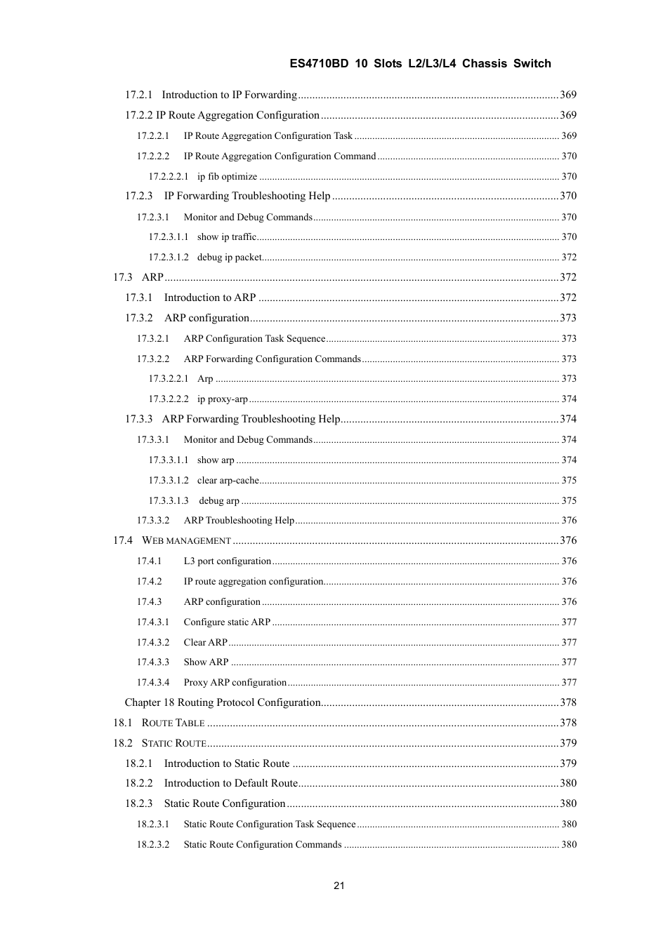 Accton Technology ES4710BD User Manual | Page 22 / 547