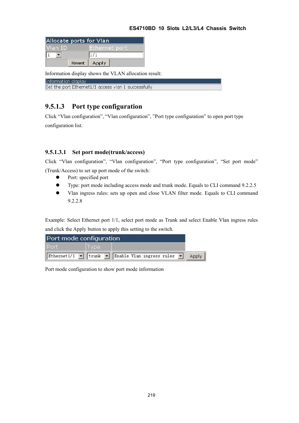 3 port type configuration | Accton Technology ES4710BD User Manual | Page 220 / 547