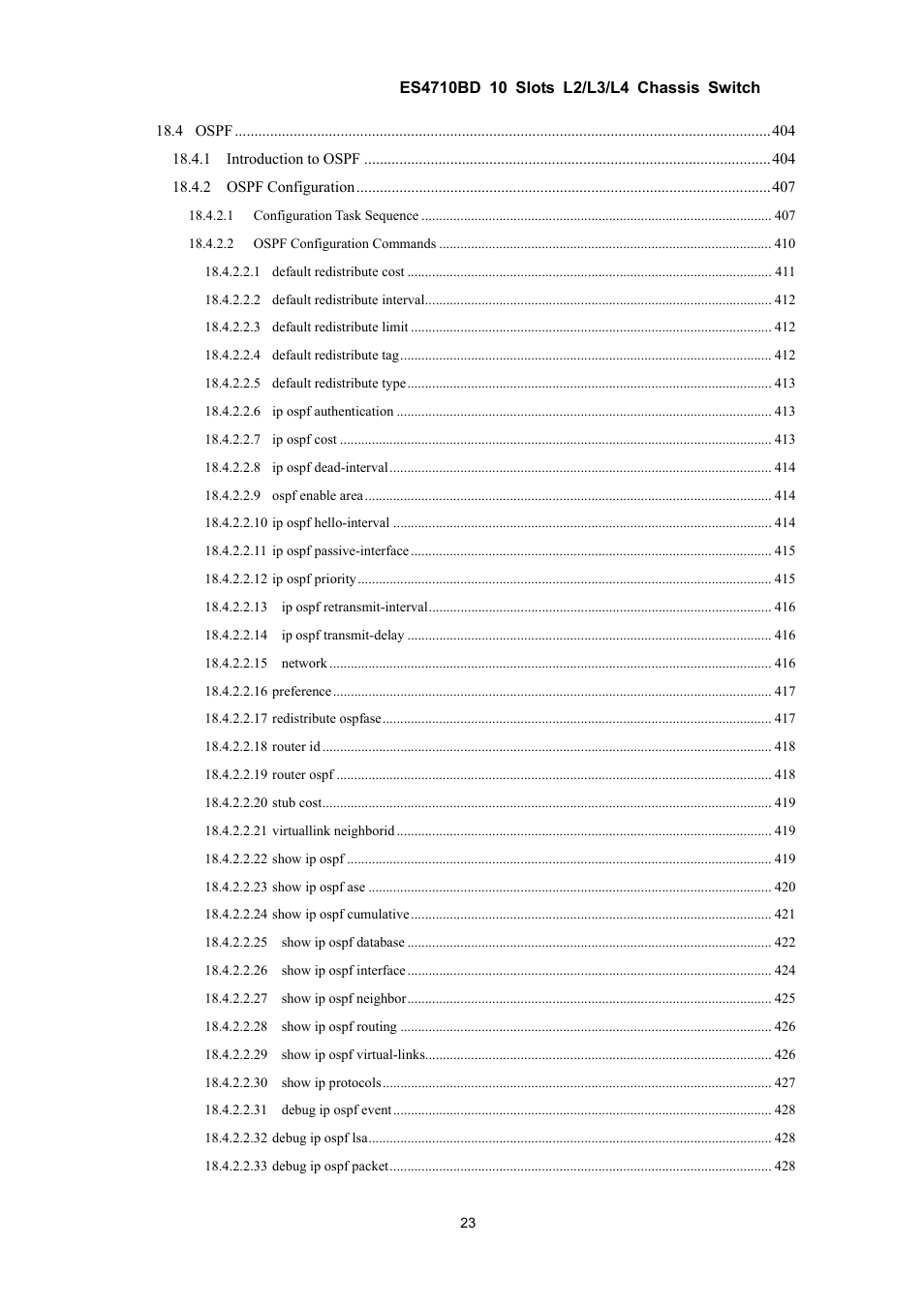 Accton Technology ES4710BD User Manual | Page 24 / 547