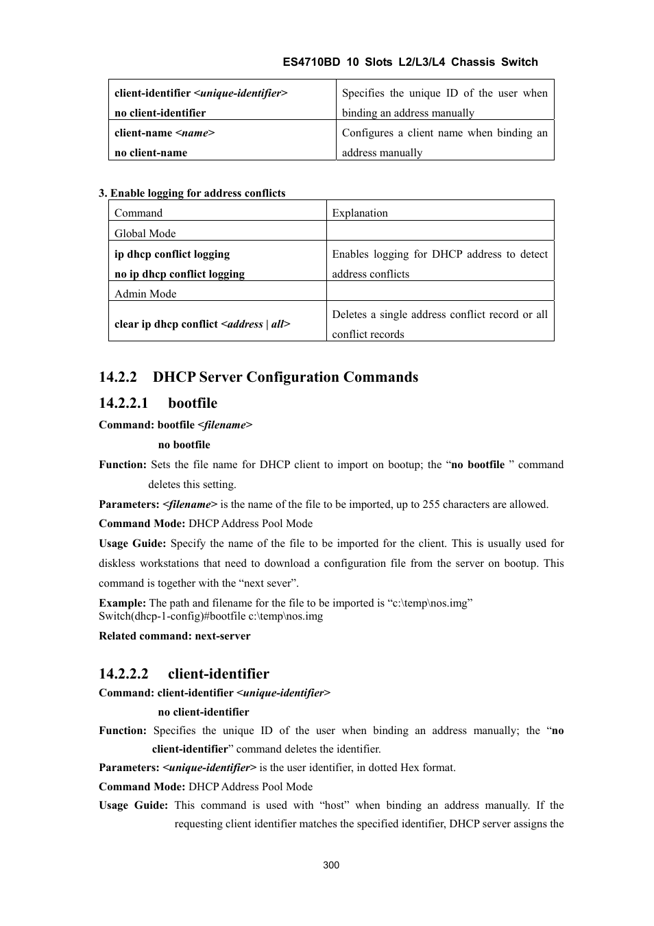 2 client-identifier | Accton Technology ES4710BD User Manual | Page 301 / 547