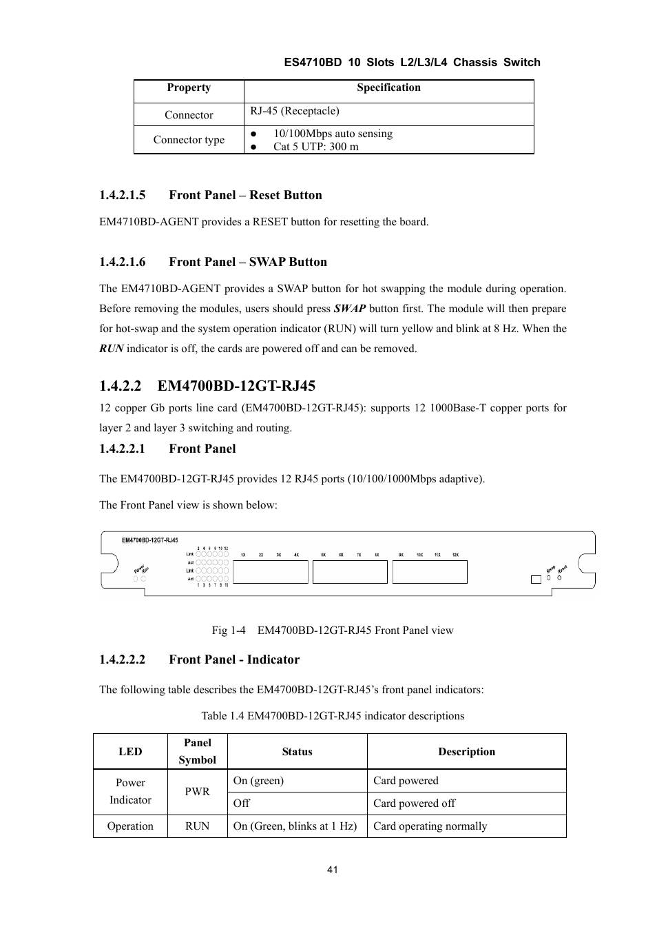 Accton Technology ES4710BD User Manual | Page 42 / 547