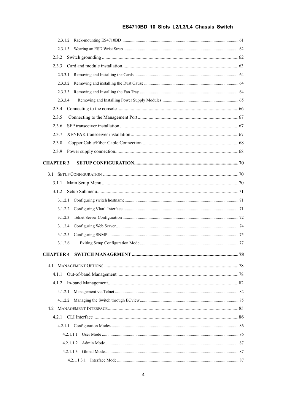 Accton Technology ES4710BD User Manual | Page 5 / 547