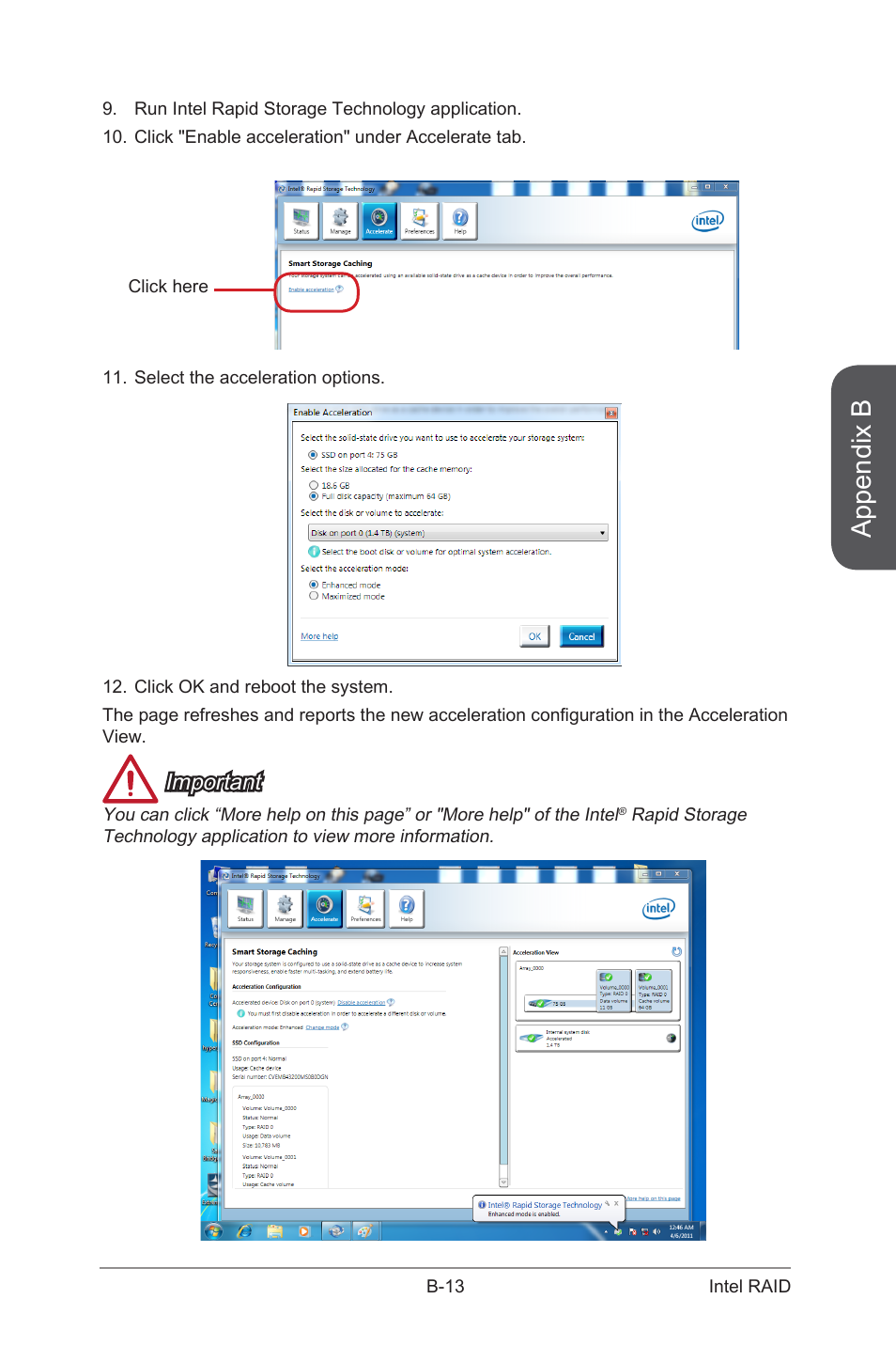 Appendix b, Important | MSI Z97M GAMING User Manual | Page 107 / 108