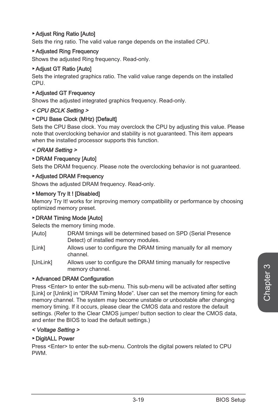 Chapter 3 | MSI Z97M GAMING User Manual | Page 79 / 108