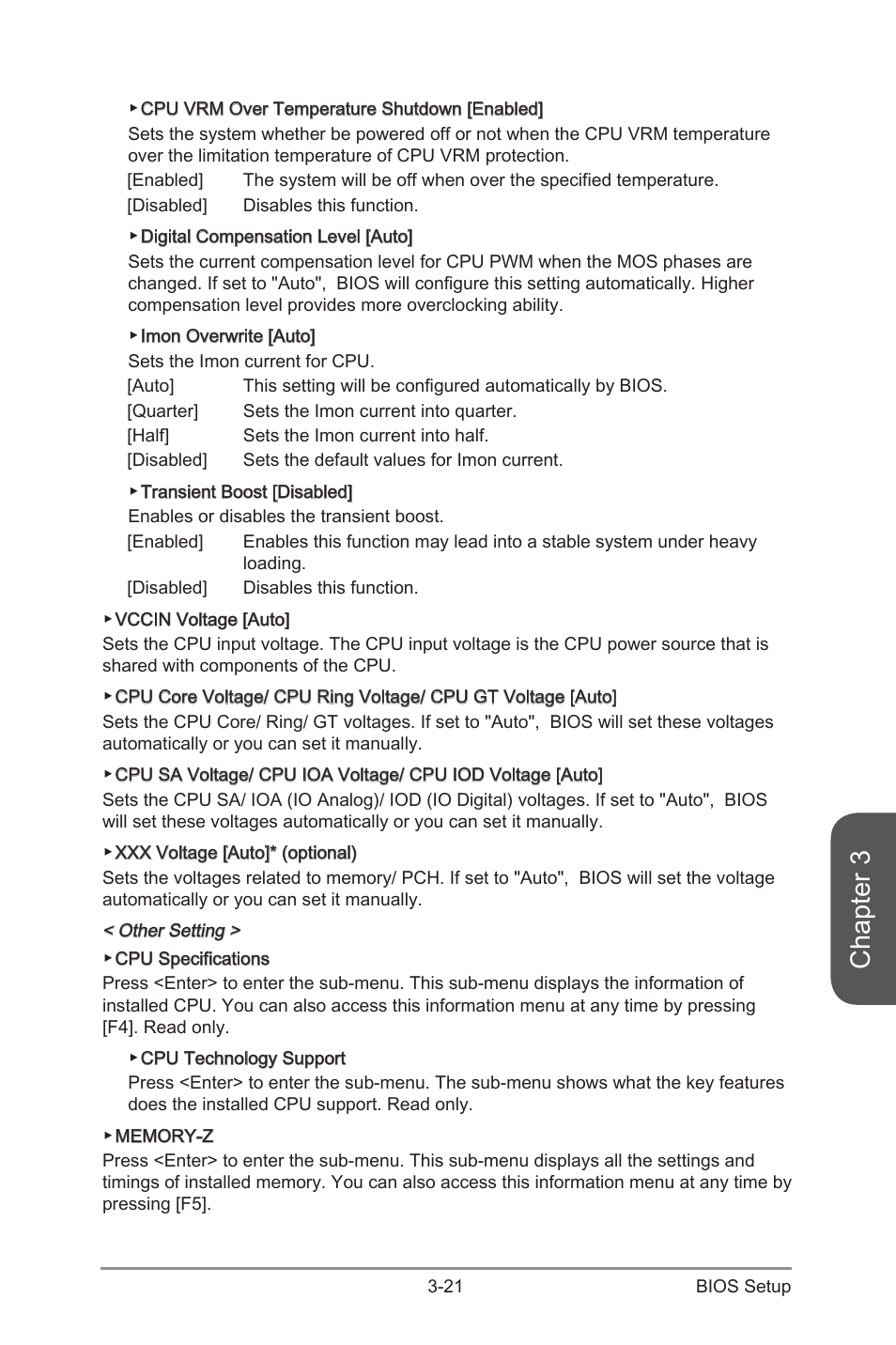 Chapter 3 | MSI Z97M GAMING User Manual | Page 81 / 108