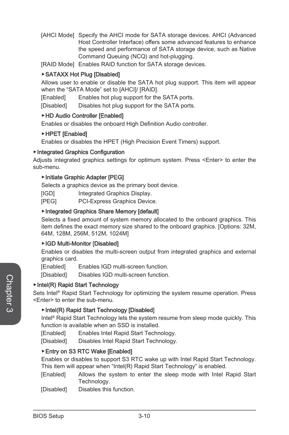 Chapter 3 | MSI Z97I GAMING AC User Manual | Page 64 / 104