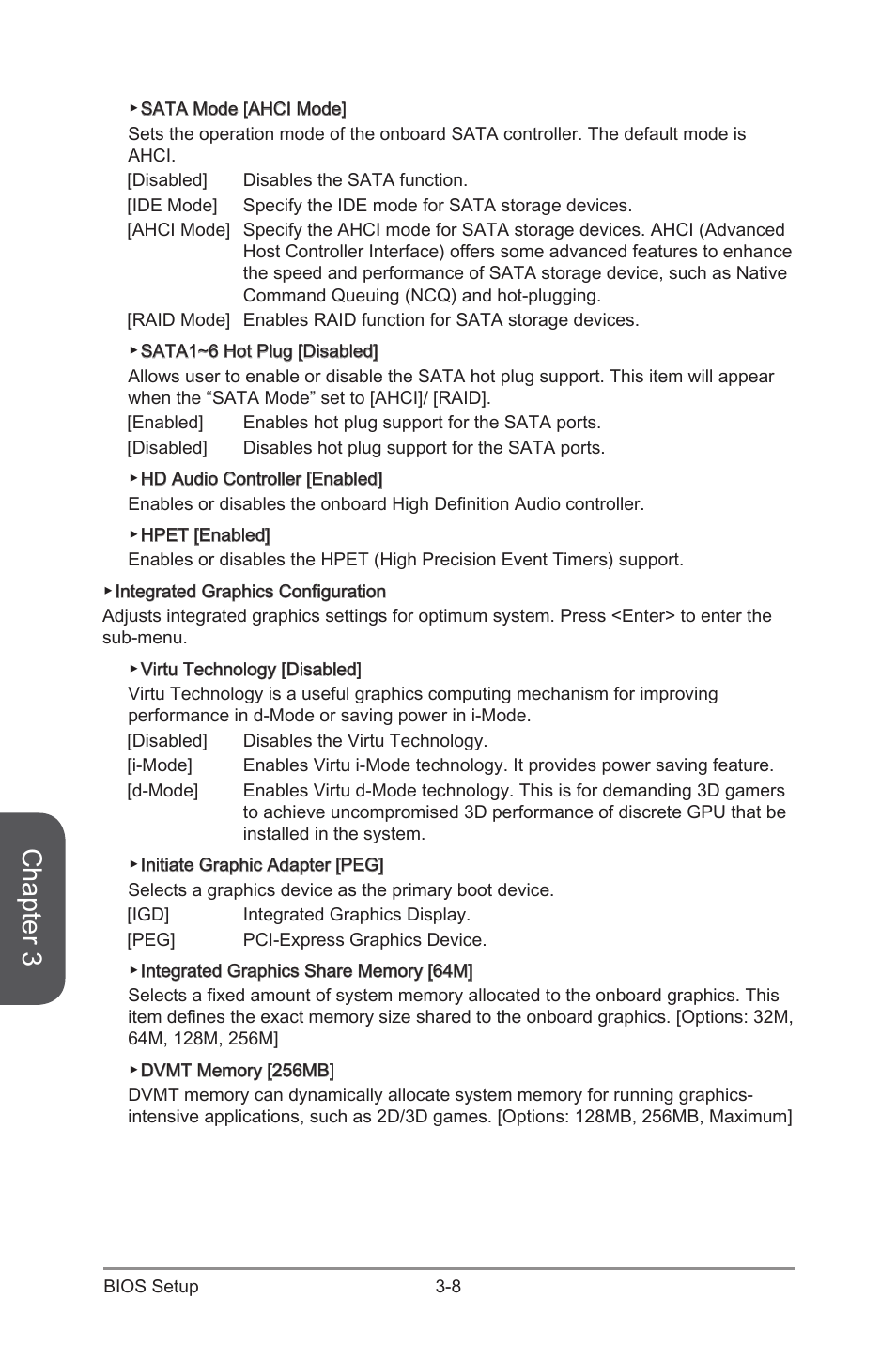 Chapter 3 | MSI Z87-G45 GAMING User Manual | Page 70 / 112