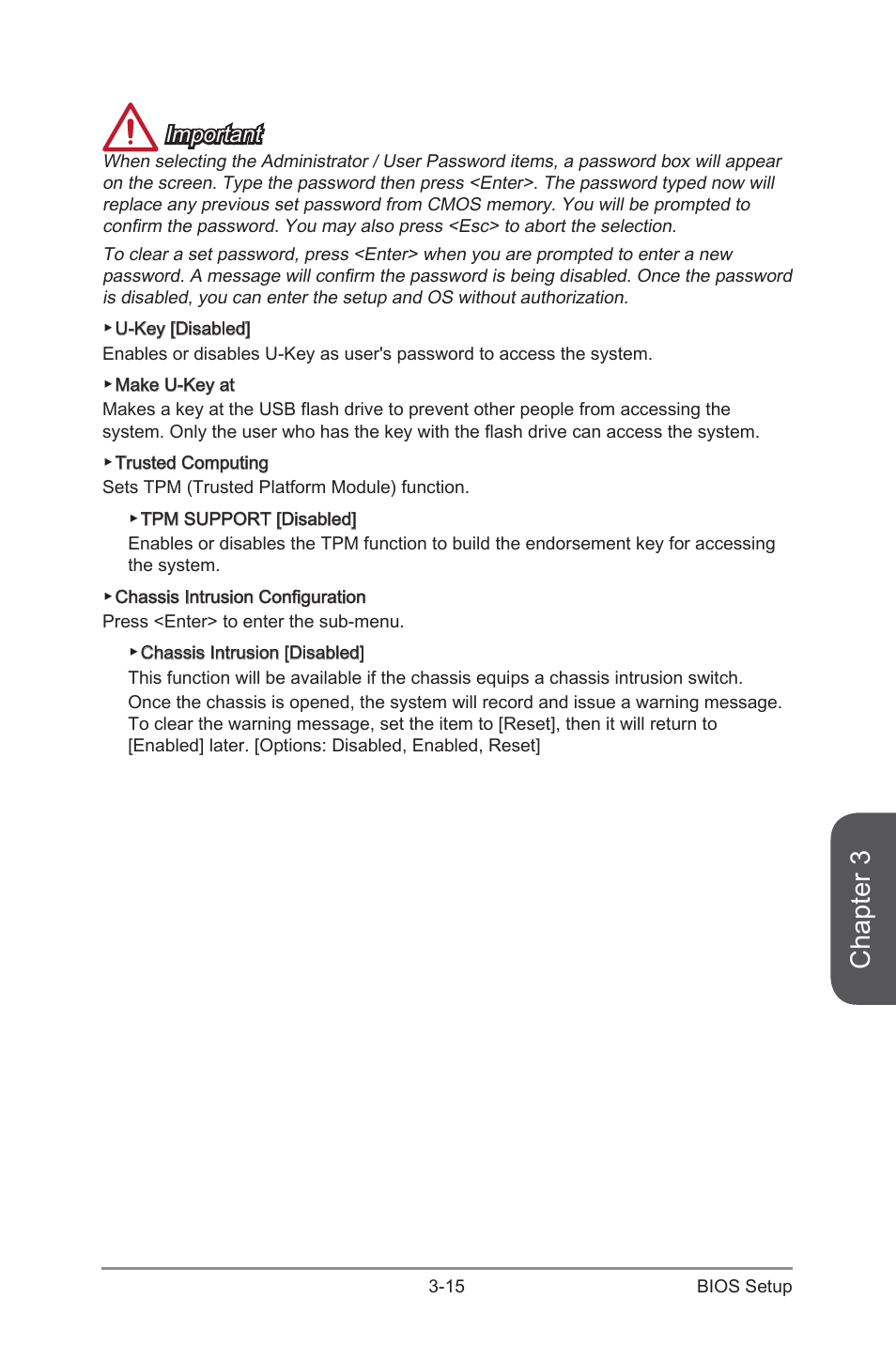 Chapter 3, Important | MSI Z87-G45 GAMING User Manual | Page 77 / 112