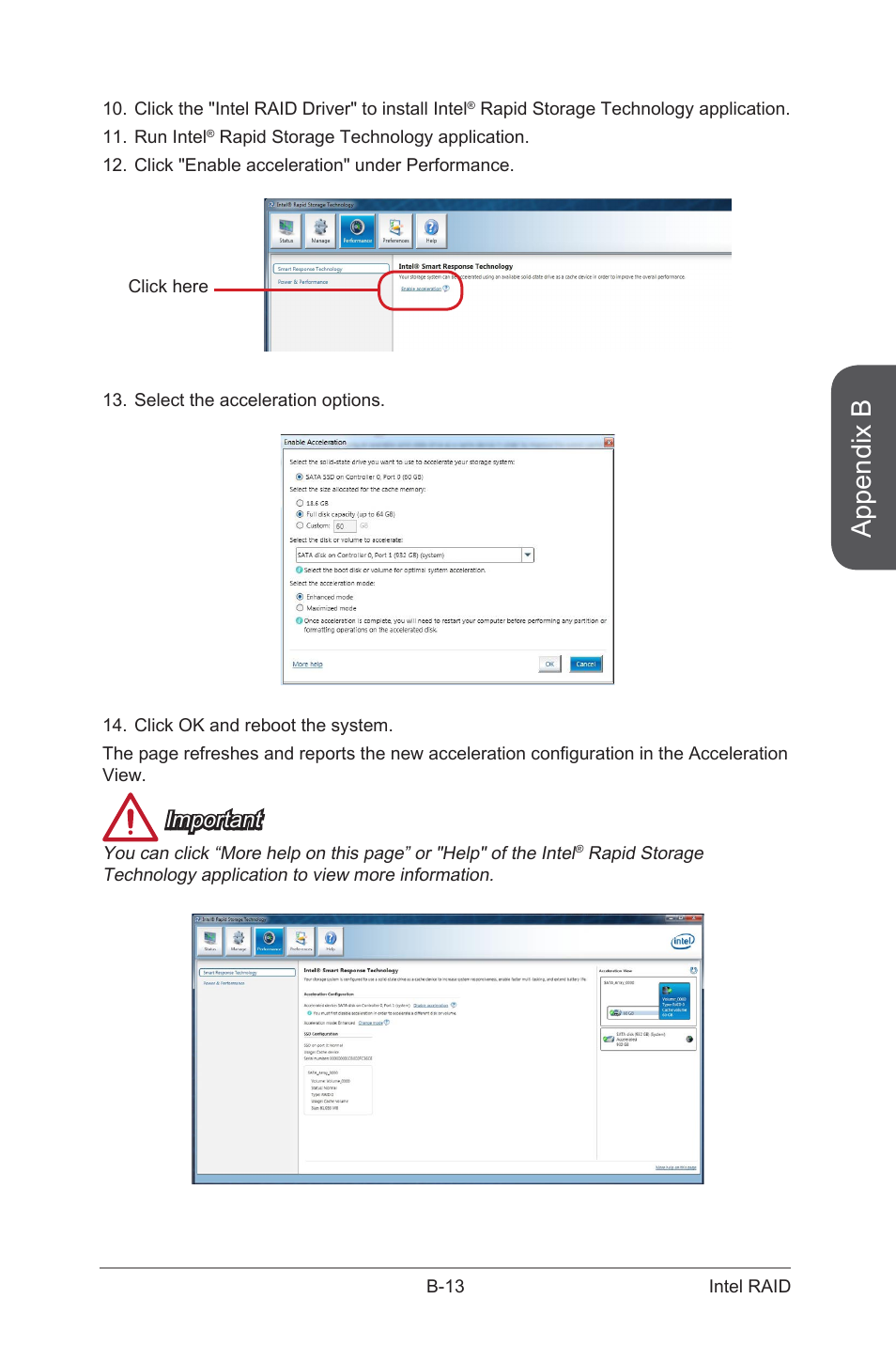 Appendix b, Important | MSI Z87-G43 GAMING User Manual | Page 105 / 110