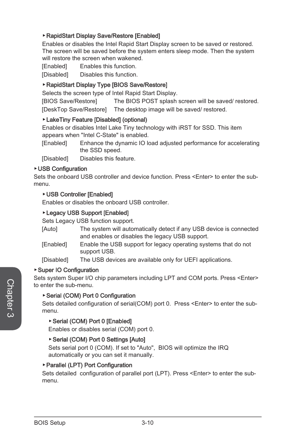 Chapter 3 | MSI Z87-G43 GAMING User Manual | Page 68 / 110