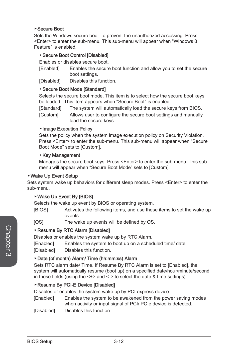 Chapter 3 | MSI Z87M GAMING User Manual | Page 76 / 112