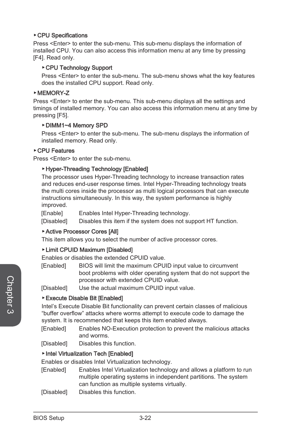 Chapter 3 | MSI Z87M GAMING User Manual | Page 86 / 112