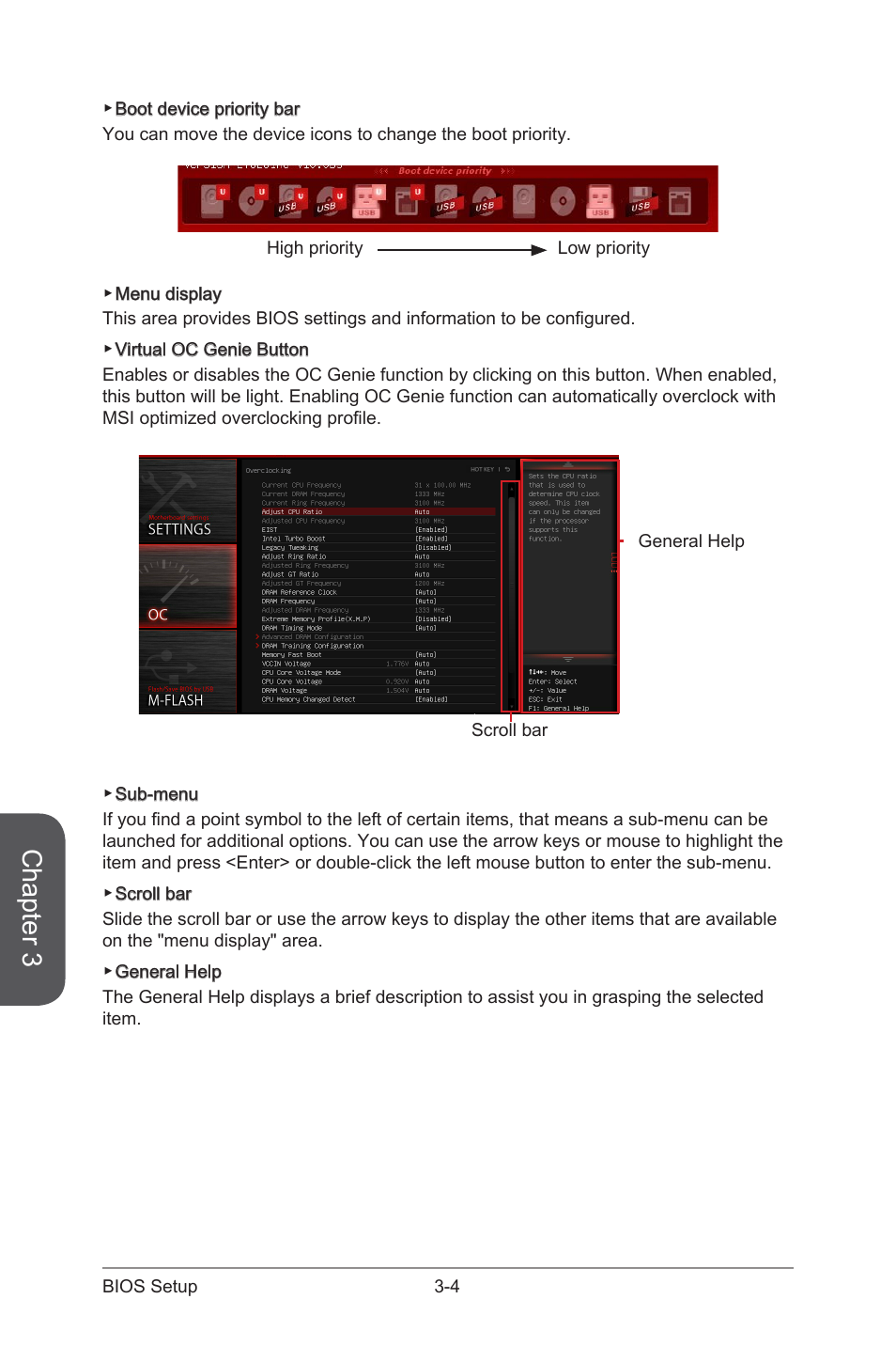 Chapter 3 | MSI B85M GAMING User Manual | Page 60 / 92