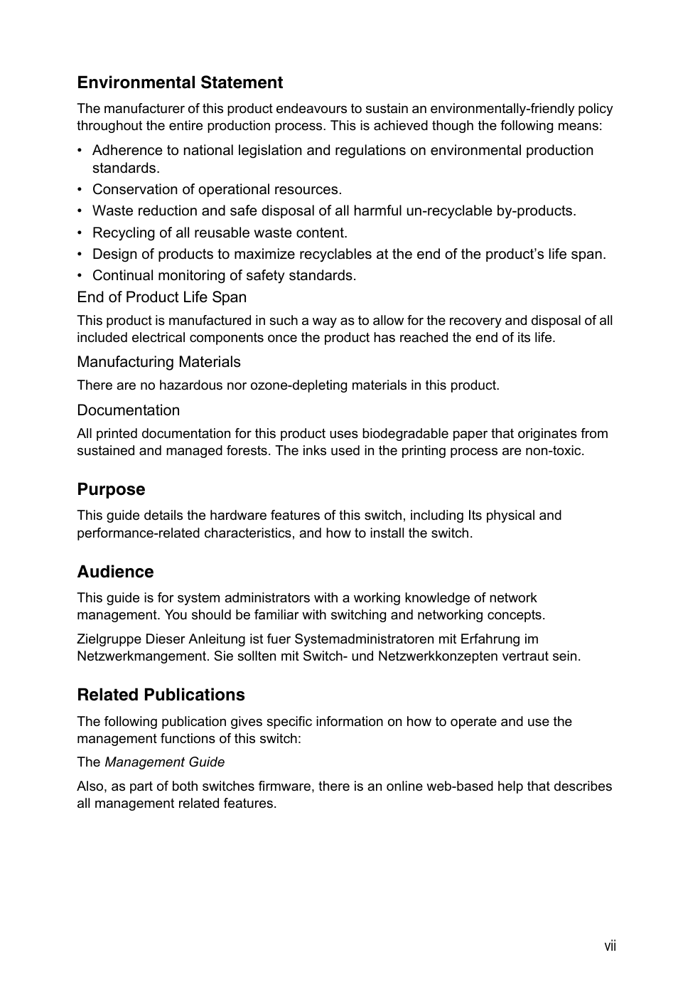 Accton Technology Edge-corE 24-Port Gigabit Ethernet Lite Switch ES4324 User Manual | Page 11 / 60