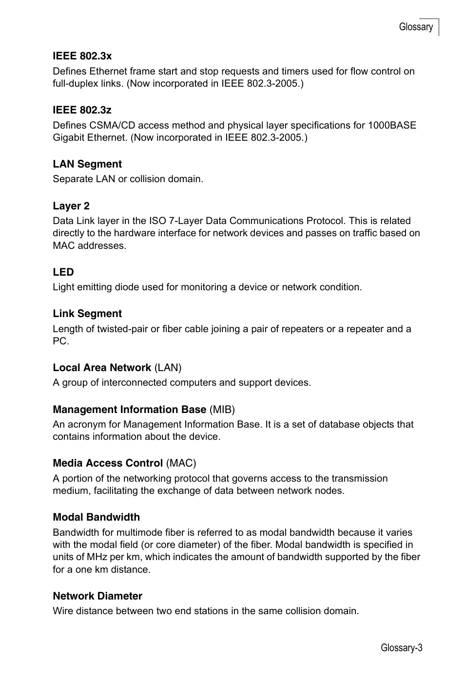 Accton Technology Edge-corE 24-Port Gigabit Ethernet Lite Switch ES4324 User Manual | Page 55 / 60