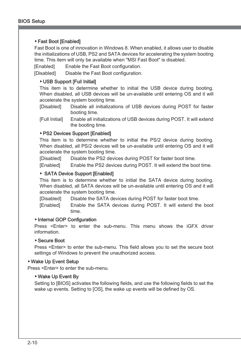 MSI Z77A-G43 GAMING User Manual | Page 54 / 98