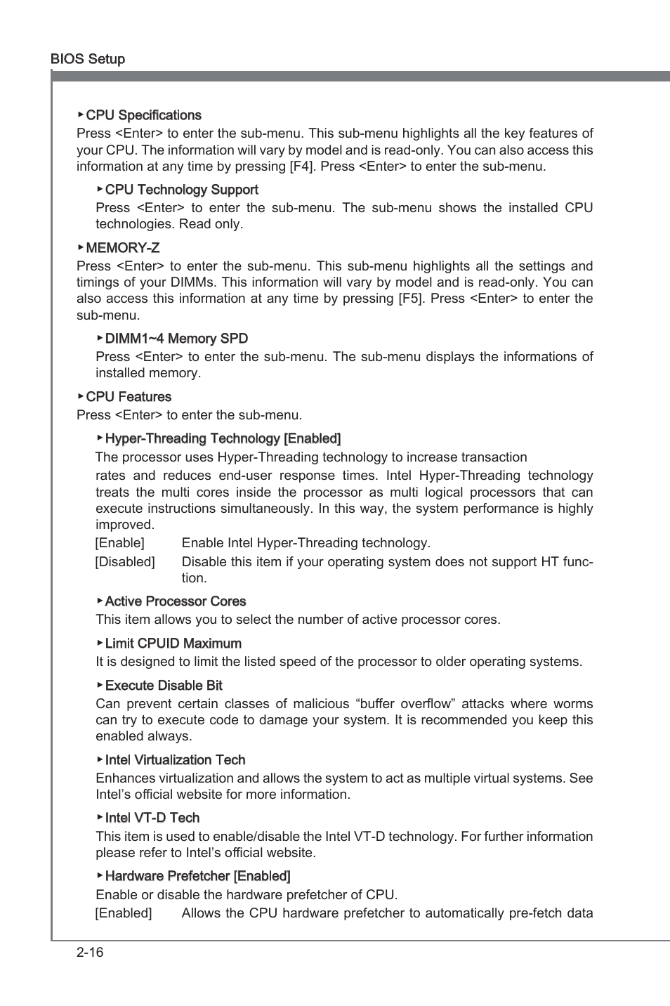 MSI Z77A-G43 GAMING User Manual | Page 60 / 98