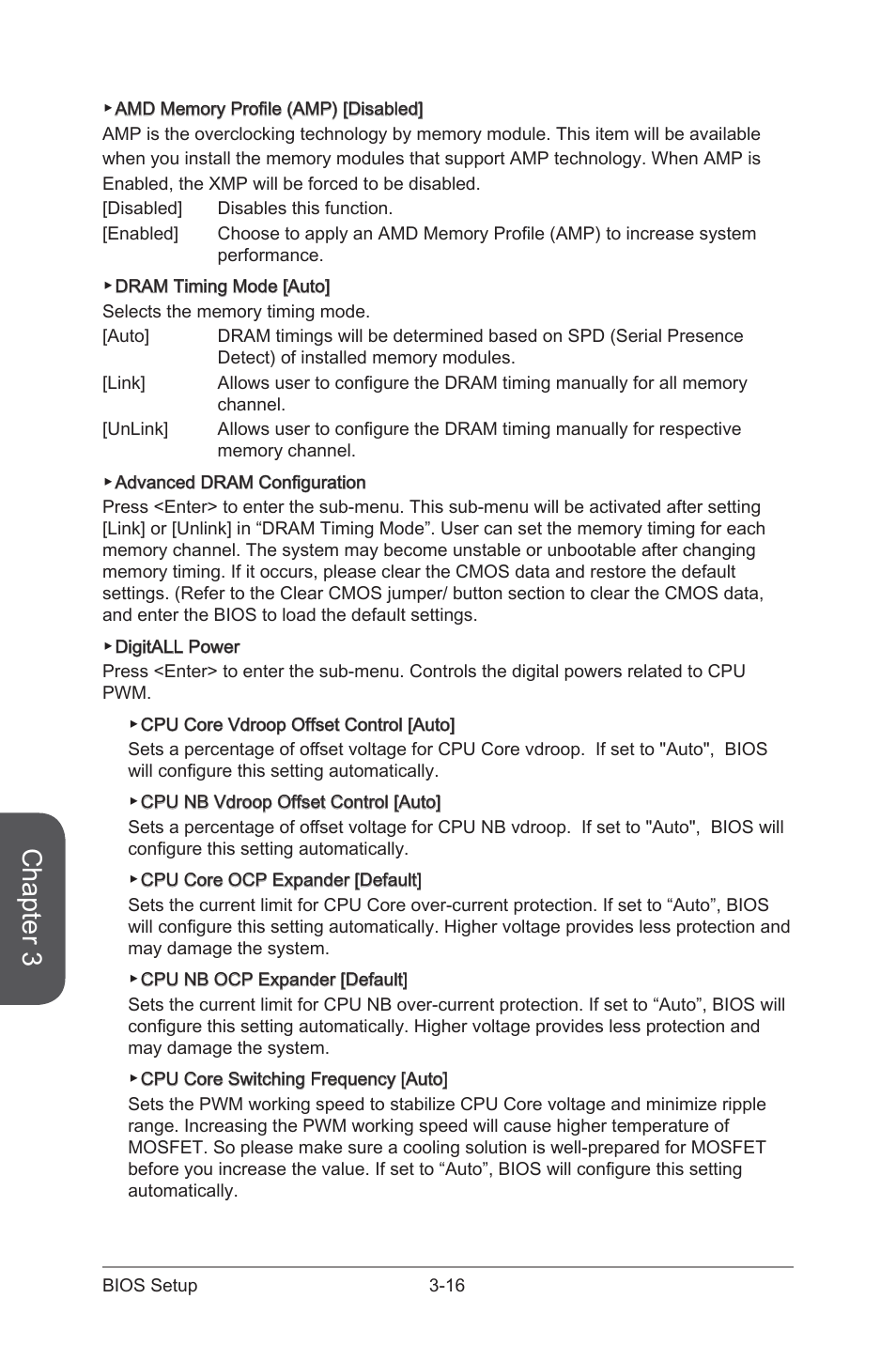 Chapter 3 | MSI A88XM GAMING User Manual | Page 76 / 102