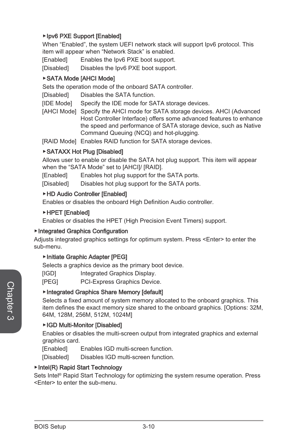 Chapter 3 | MSI B85M ECO Manual User Manual | Page 66 / 102