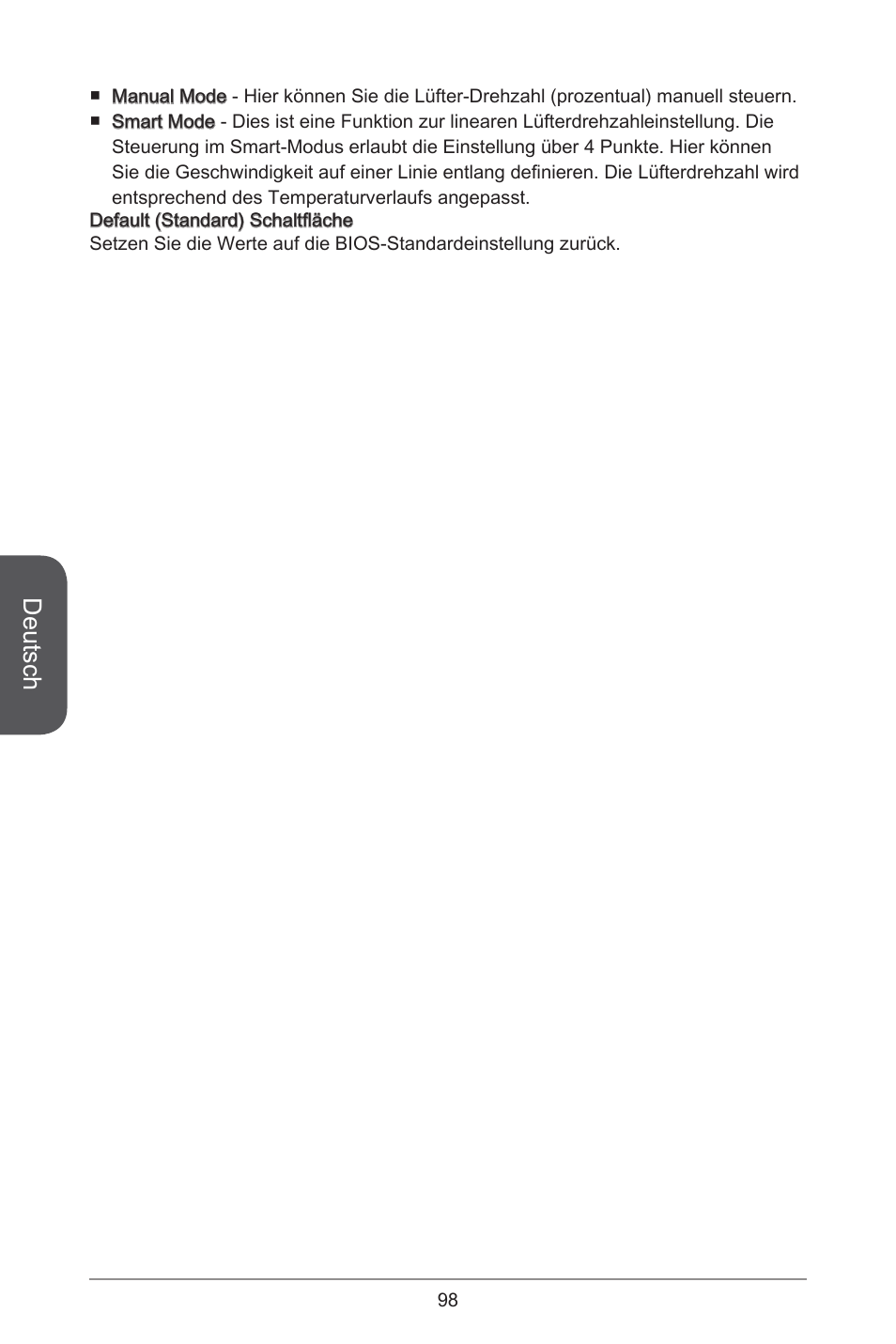 Deutsch | MSI H81M ECO Manual User Manual | Page 98 / 164