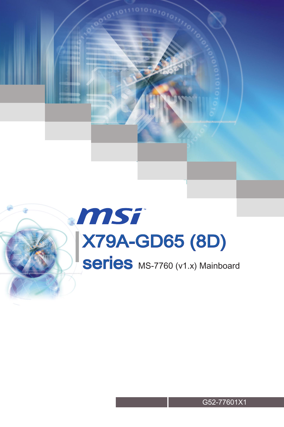 MSI X79A-GD65 (8D) User Manual | 90 pages