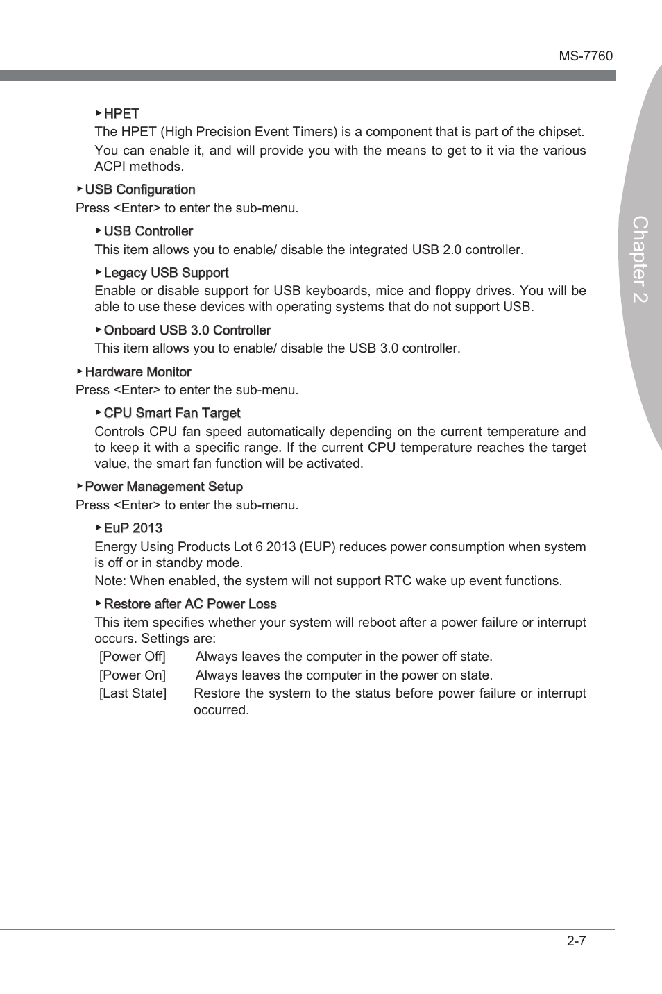 Chapter 2 | MSI X79A-GD65 (8D) User Manual | Page 57 / 90
