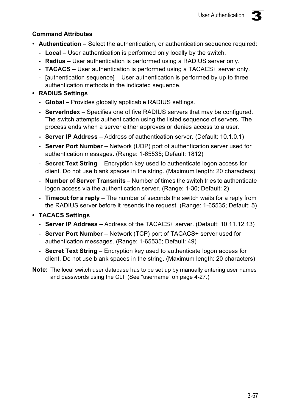 Accton Technology ES3526XA User Manual | Page 101 / 512