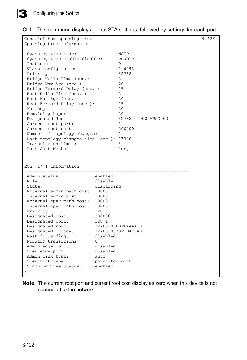Accton Technology ES3526XA User Manual | Page 166 / 512