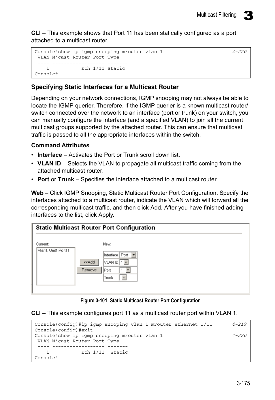 Accton Technology ES3526XA User Manual | Page 219 / 512