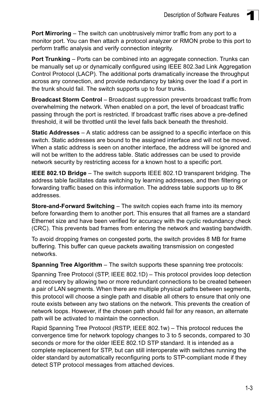 Accton Technology ES3526XA User Manual | Page 29 / 512