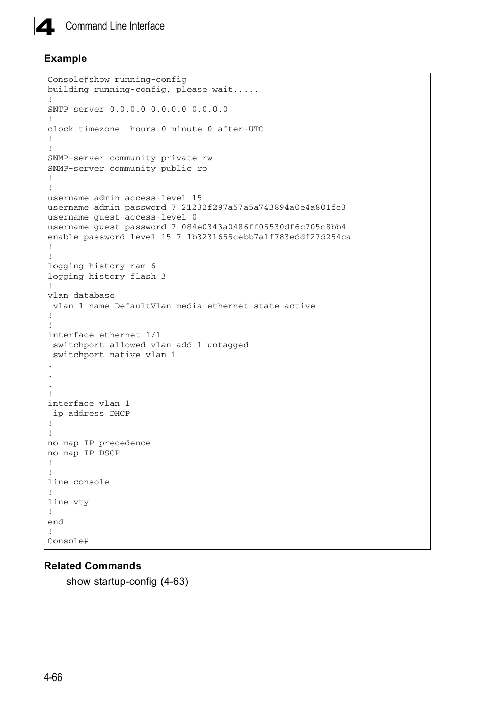 Accton Technology ES3526XA User Manual | Page 308 / 512
