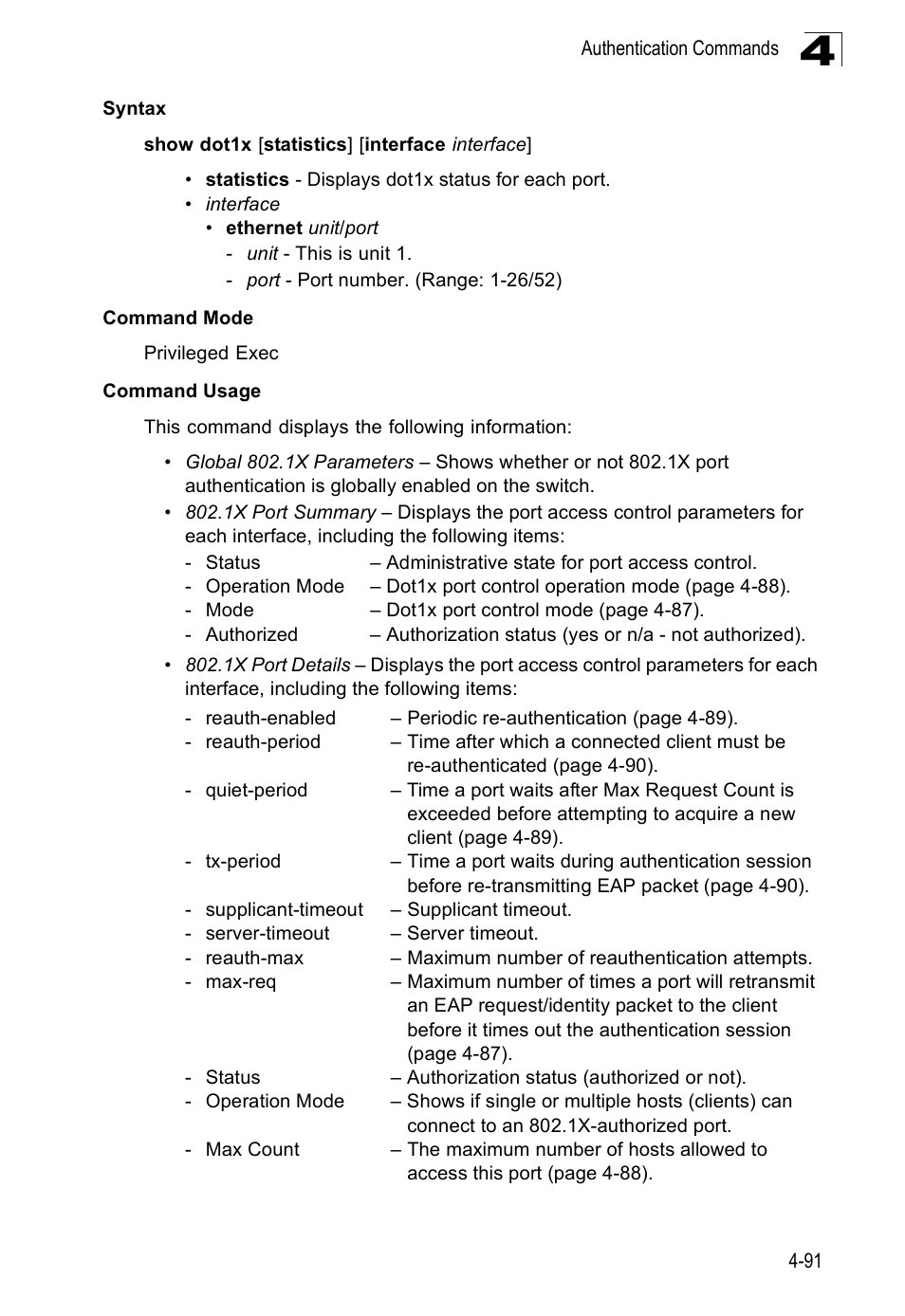 Accton Technology ES3526XA User Manual | Page 333 / 512