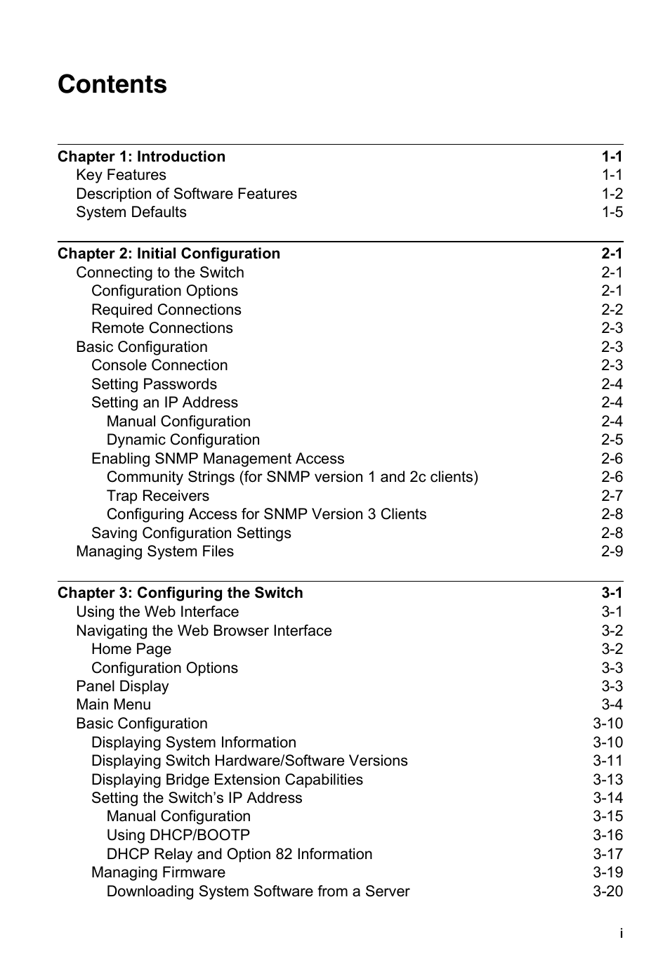 Accton Technology ES3526XA User Manual | Page 5 / 512