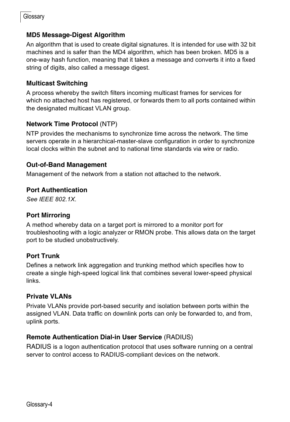 Accton Technology ES3526XA User Manual | Page 504 / 512