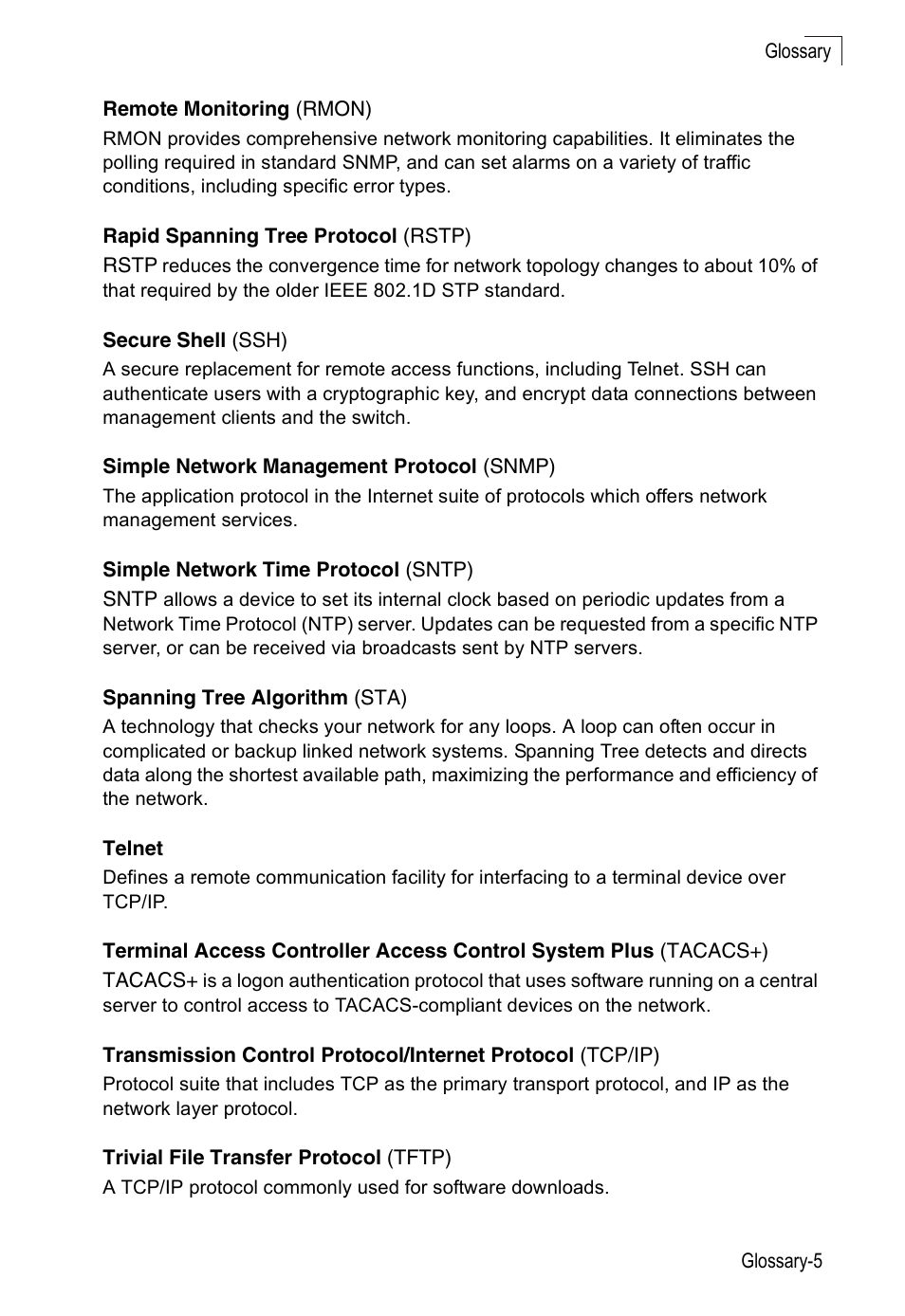 Accton Technology ES3526XA User Manual | Page 505 / 512