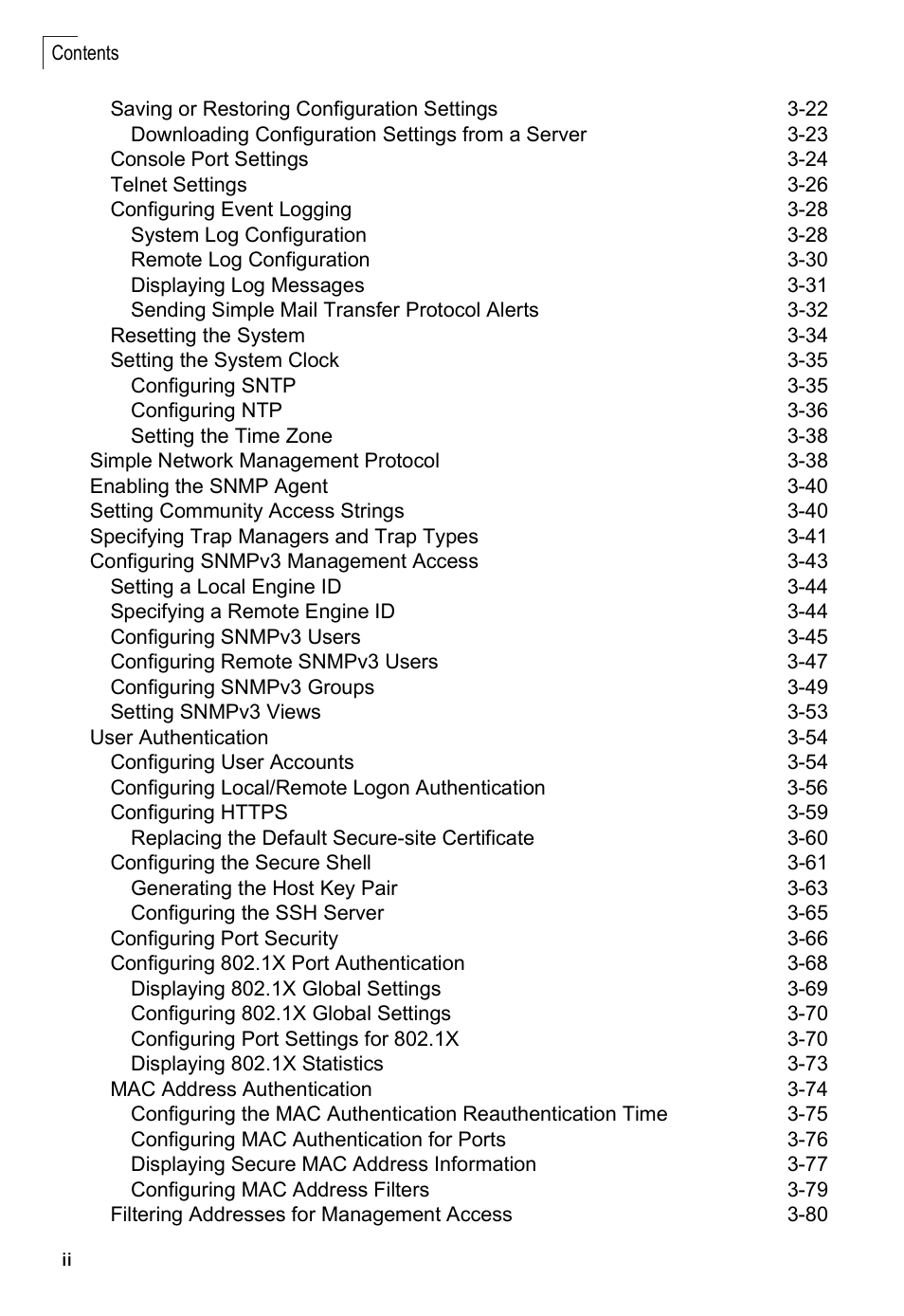 Accton Technology ES3526XA User Manual | Page 6 / 512
