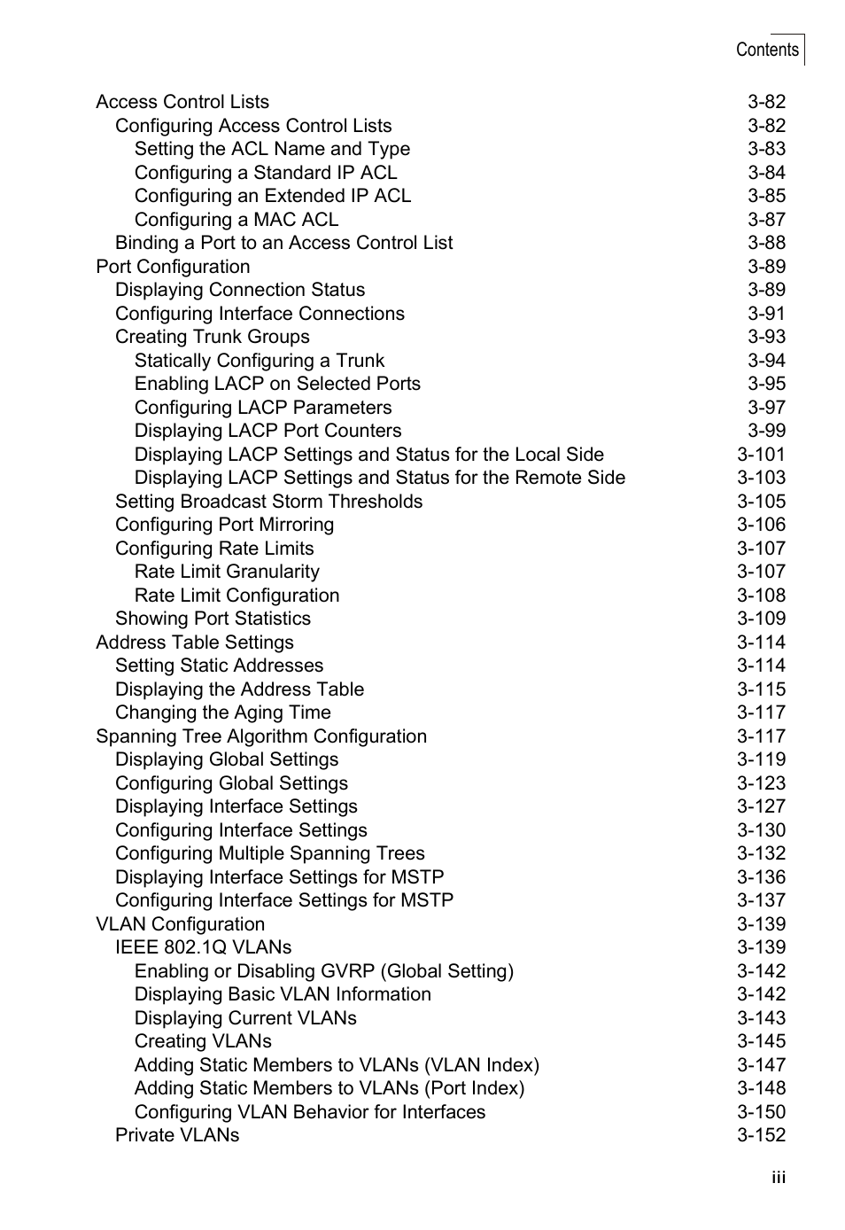 Accton Technology ES3526XA User Manual | Page 7 / 512