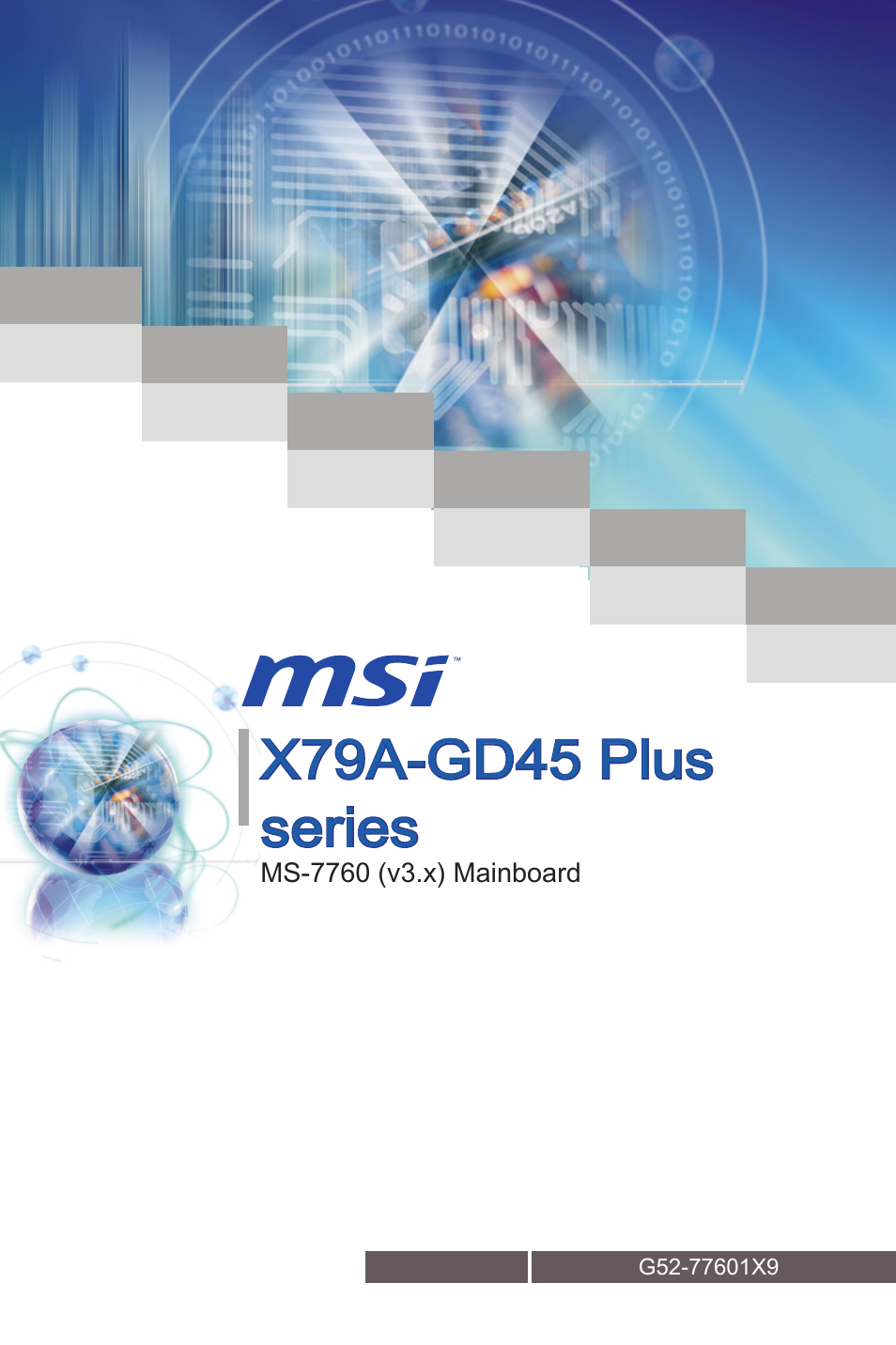 MSI X79A-GD45 PLUS Manual User Manual | 96 pages