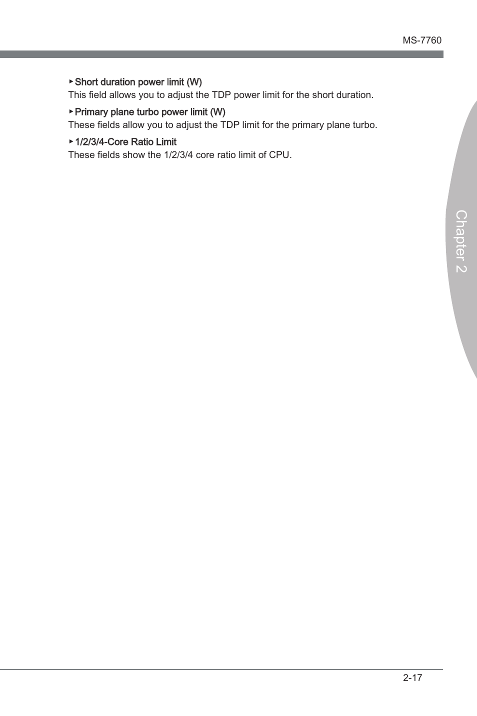 Chapter 2 | MSI X79A-GD45 PLUS Manual User Manual | Page 69 / 96