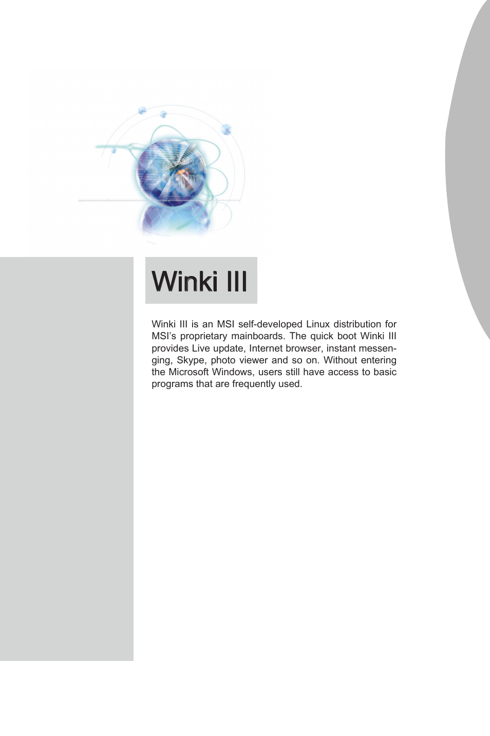 Winki iii | MSI Classic Motherboard User Manual | Page 21 / 74