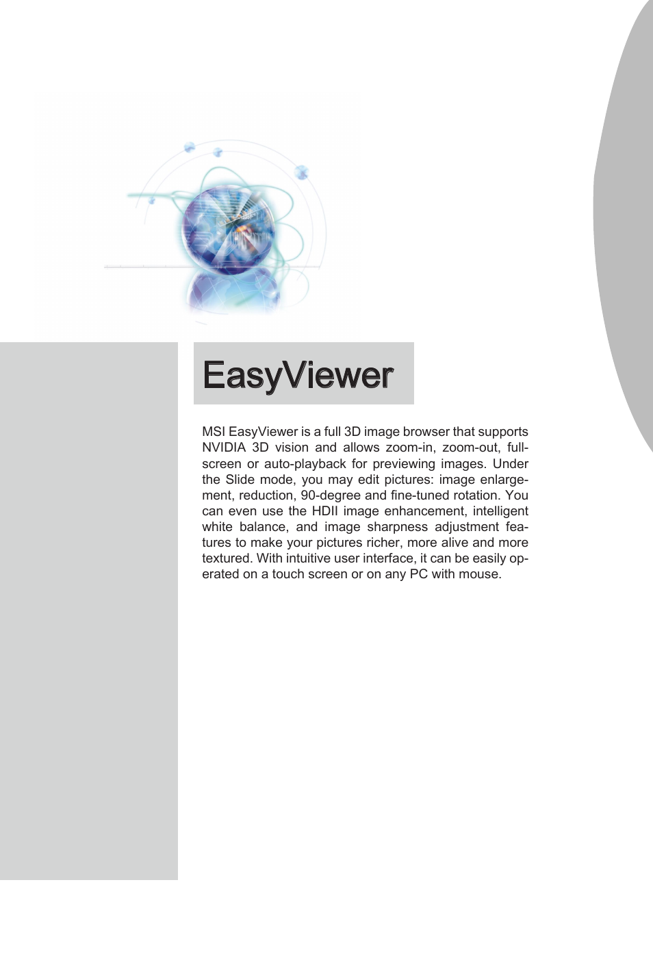 Easyviewer | MSI Classic Motherboard User Manual | Page 49 / 74