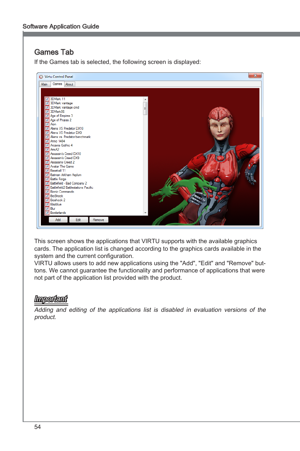 Virtu | MSI Classic Motherboard User Manual | Page 60 / 74