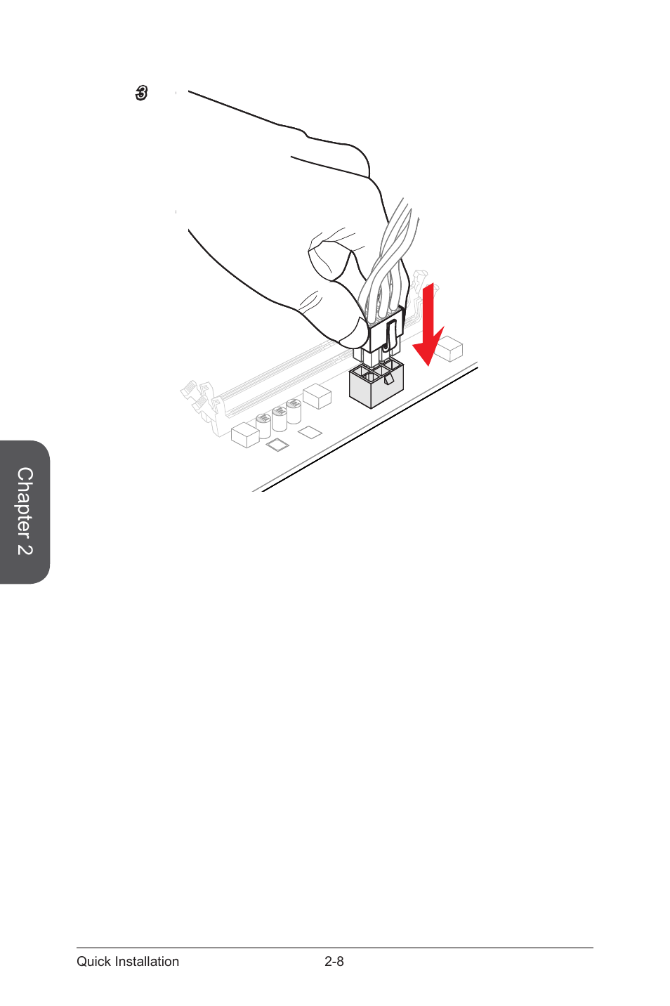 Chapter 2, 8 quick installation | MSI Z97-G55 SLI Manual User Manual | Page 50 / 104