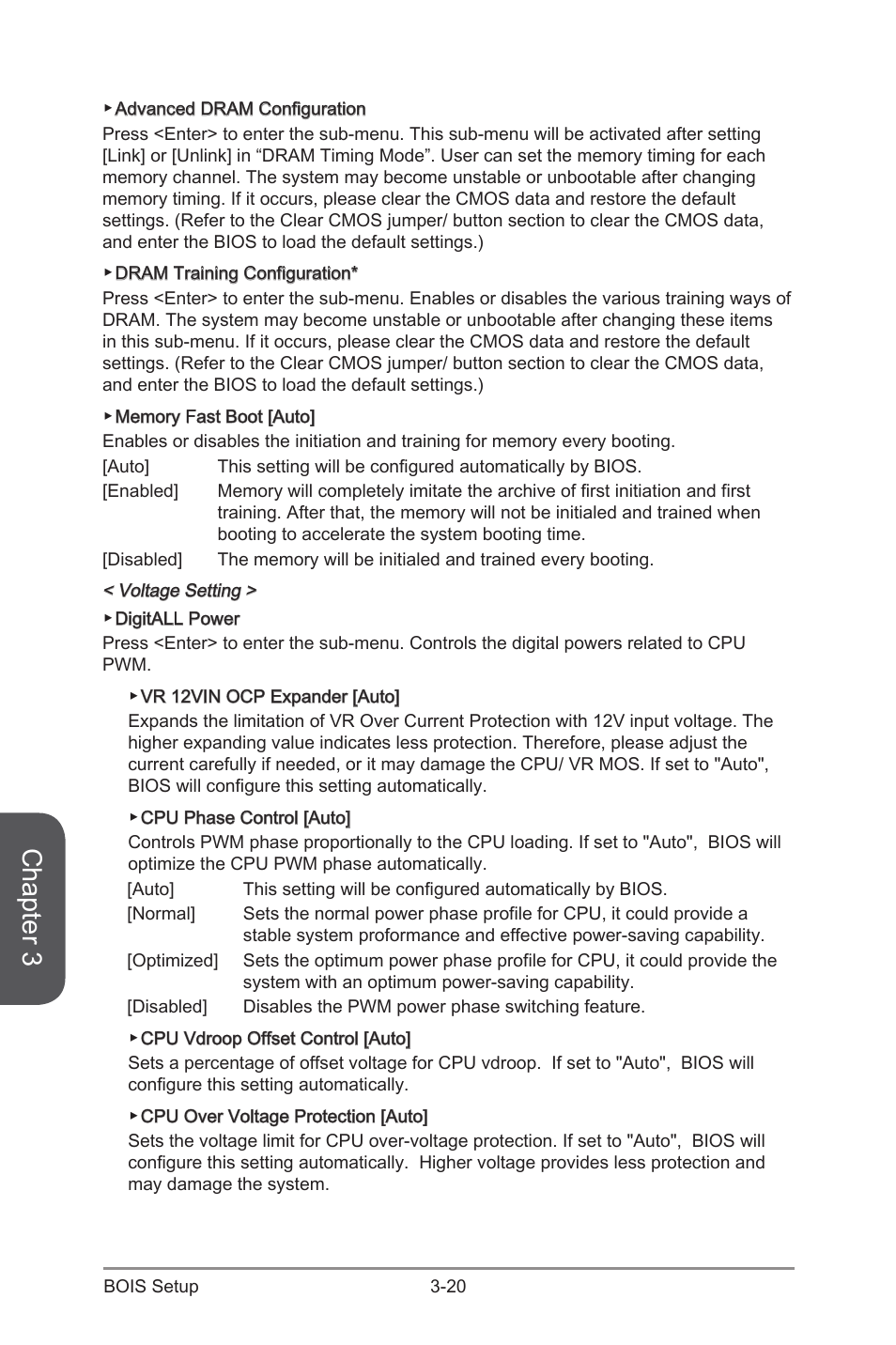 Chapter 3 | MSI Z97-G55 SLI Manual User Manual | Page 76 / 104