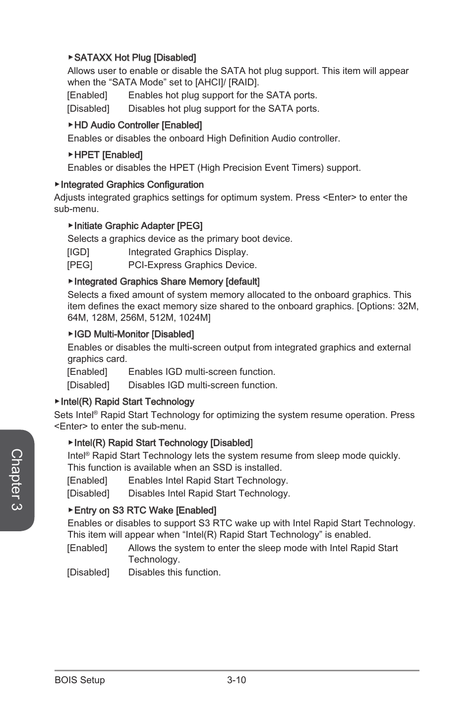 Chapter 3 | MSI Z97S SLI KRAIT EDITION Manual User Manual | Page 66 / 104
