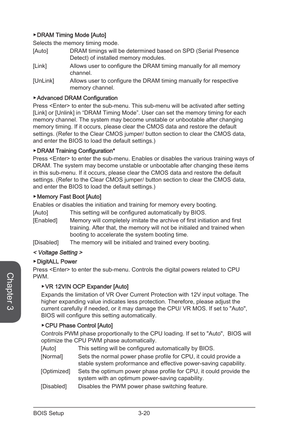 Chapter 3 | MSI Z97S SLI KRAIT EDITION Manual User Manual | Page 76 / 104