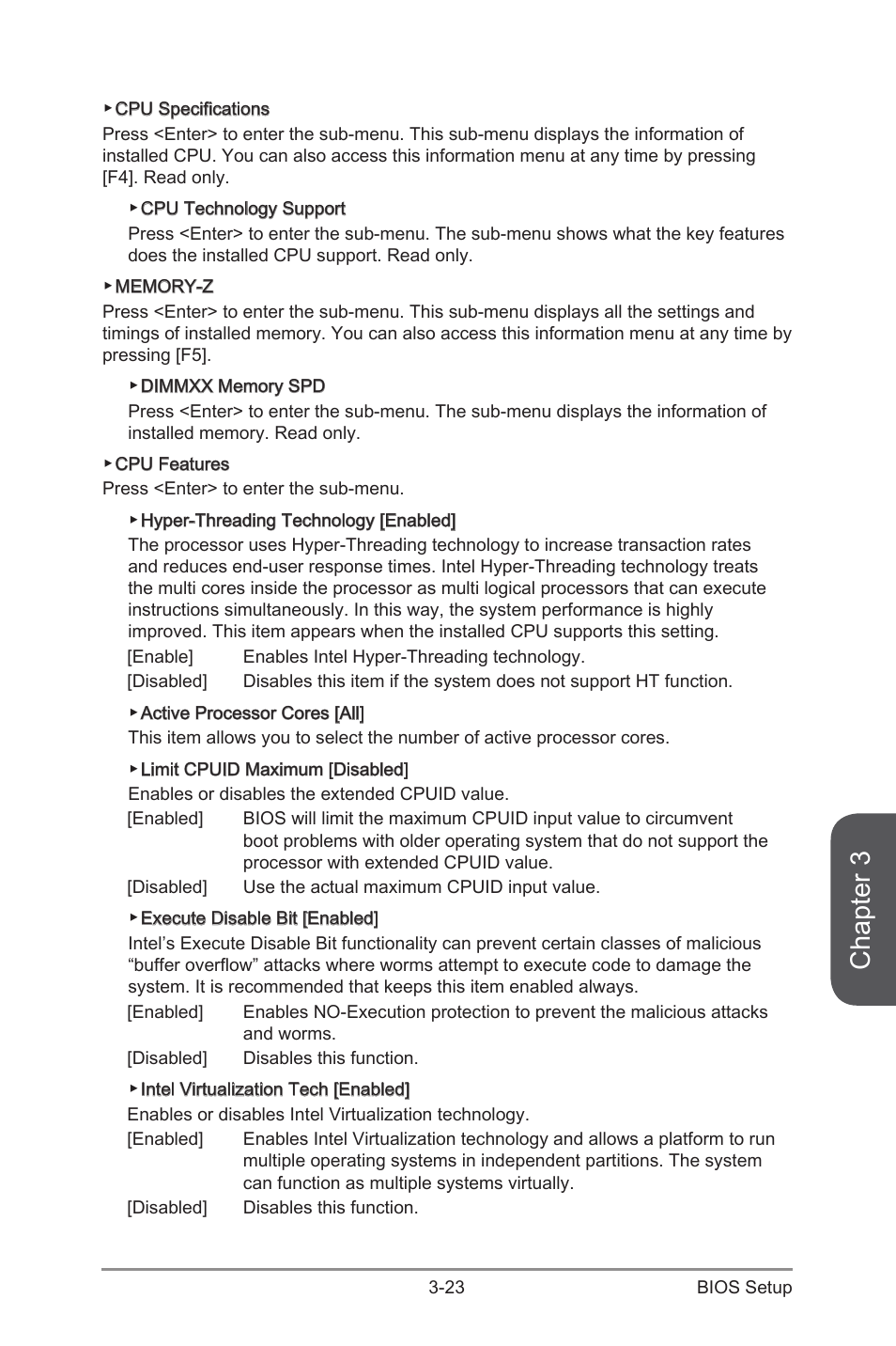 Chapter 3 | MSI Z97 U3 PLUS Manual User Manual | Page 79 / 108