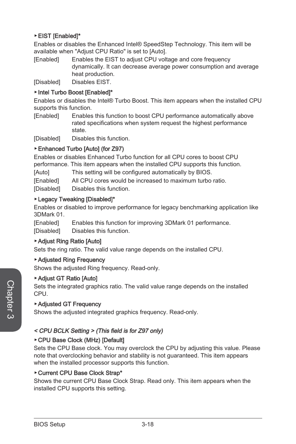 Chapter 3 | MSI Z97 PC MATE User Manual | Page 74 / 102